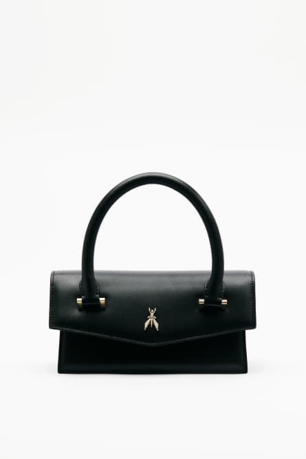 Сумка на ремне Fly Bamby с ручками, Черный, Patrizia Pepe