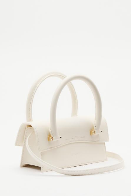 Fly Bamby shoulder bag with handles, White, Patrizia Pepe