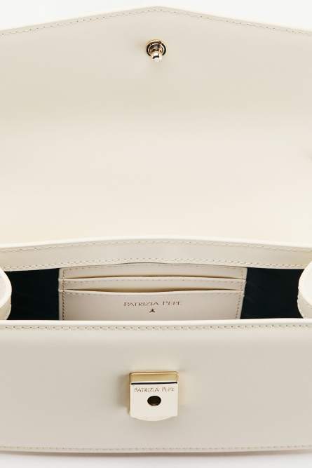 Fly Bamby shoulder bag with handles, White, Patrizia Pepe