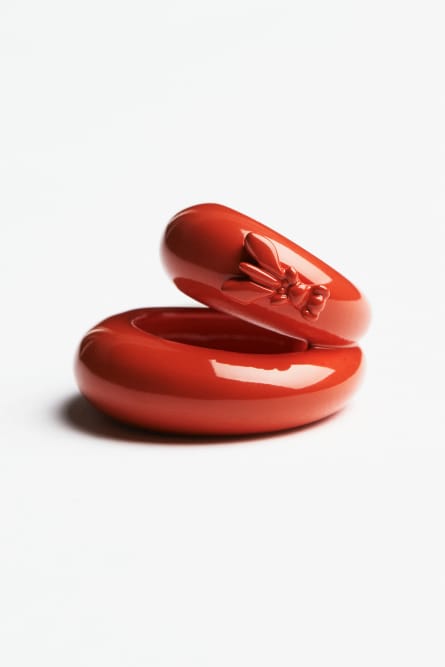 Кафф Metal Circle Coloured, Оранжевый, Patrizia Pepe