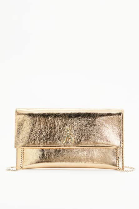 Festliche Fly-Pochette, Gold, Patrizia Pepe