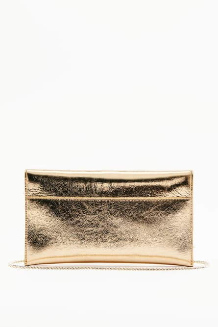 Festliche Fly-Pochette, Gold, Patrizia Pepe