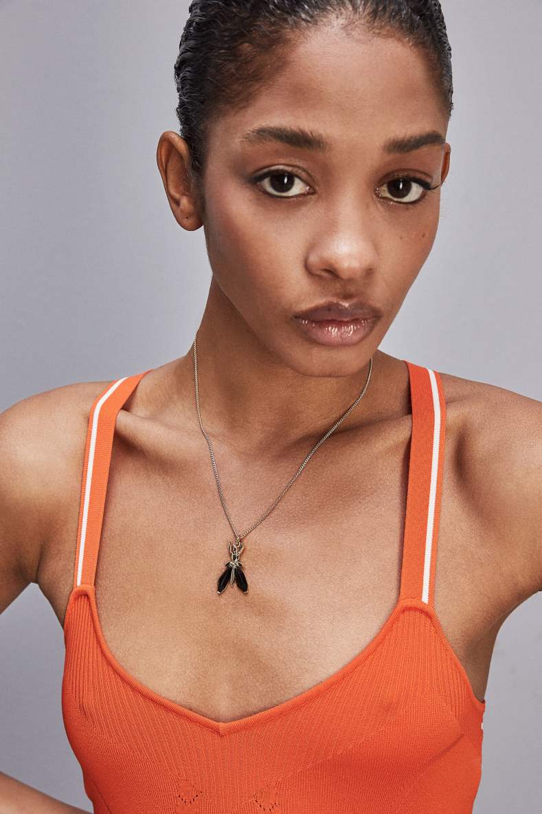 Precious Fly mini necklace, Multicolor, Patrizia Pepe