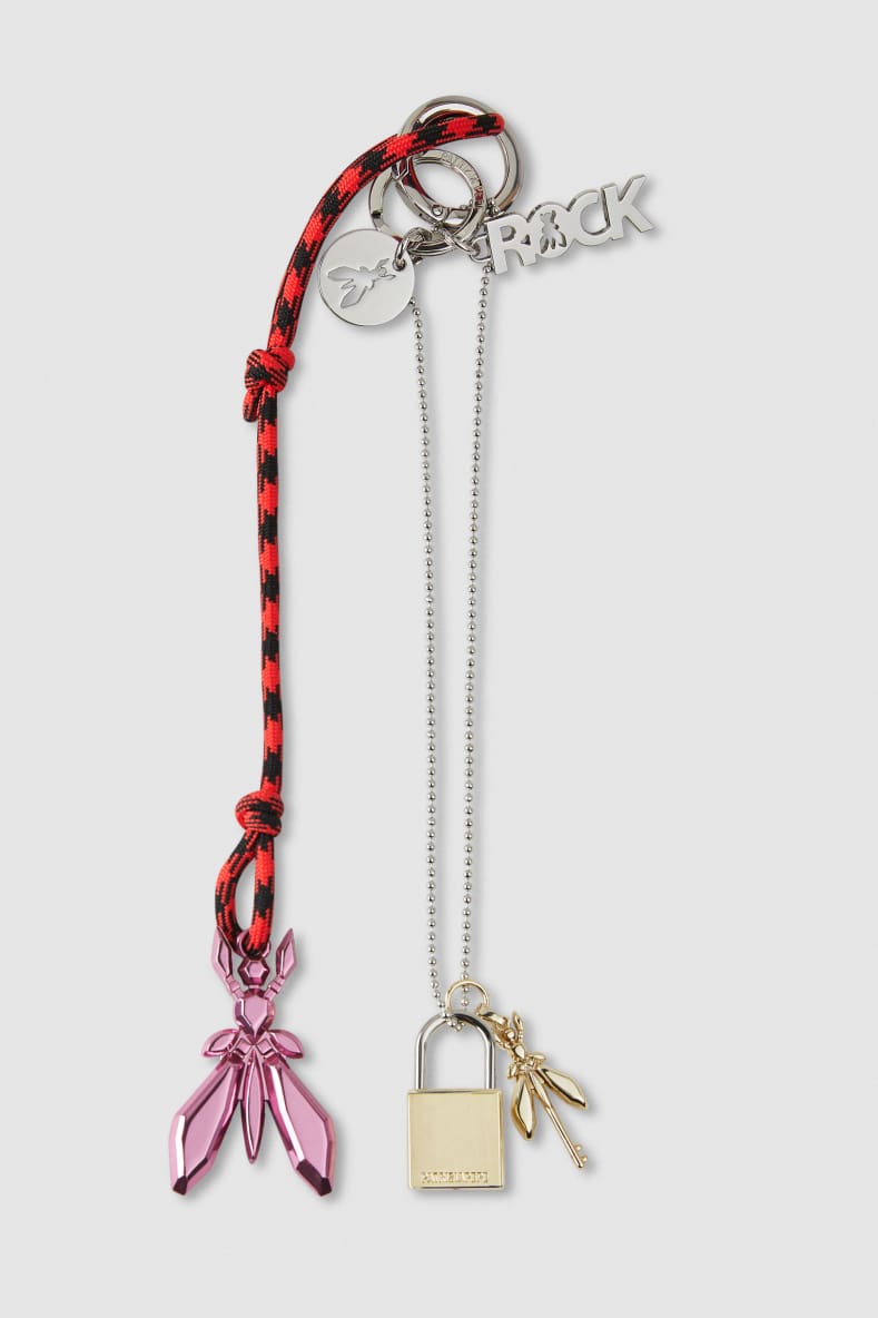 Patrizia Pepe Keychain Set, Multicolor, Patrizia Pepe