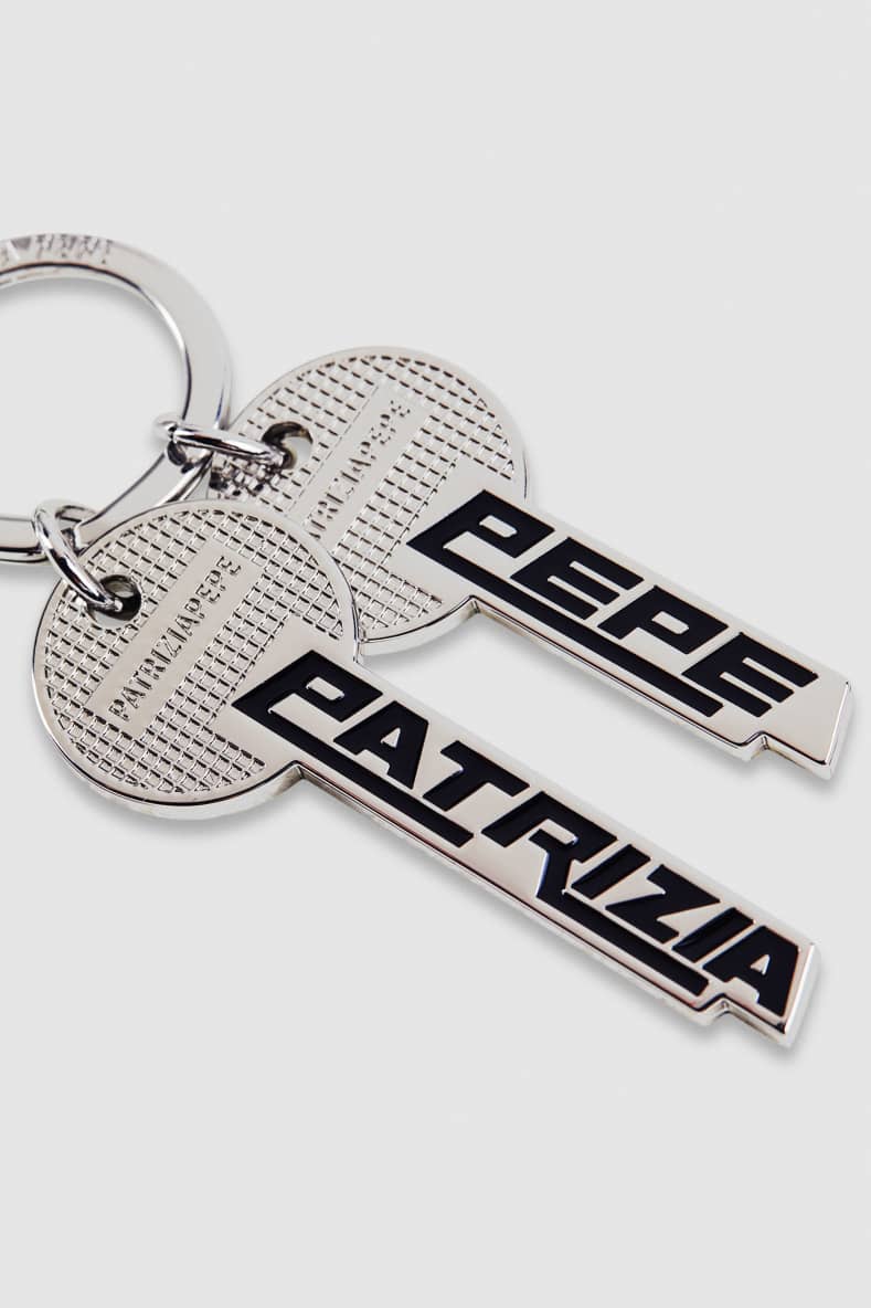 Patrizia Pepe Keychain, Silver, Patrizia Pepe