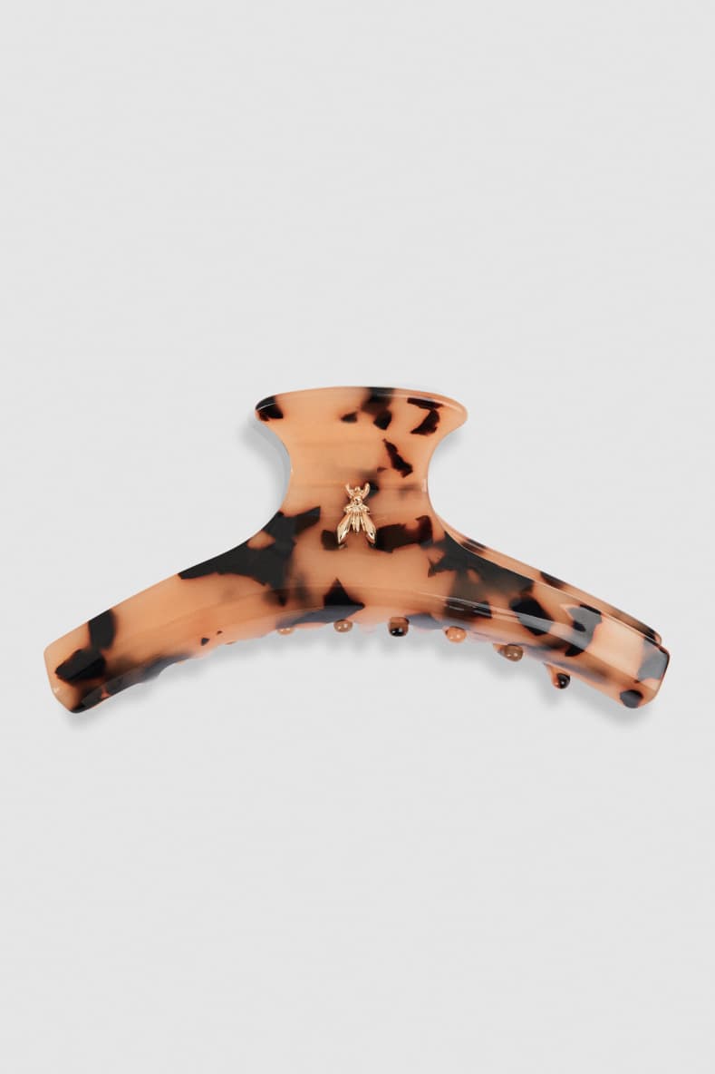 Hair clip with Fly, Beige, Patrizia Pepe