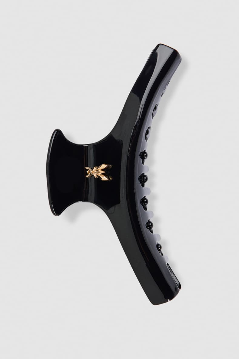 Hair clip with Fly, Black, Patrizia Pepe