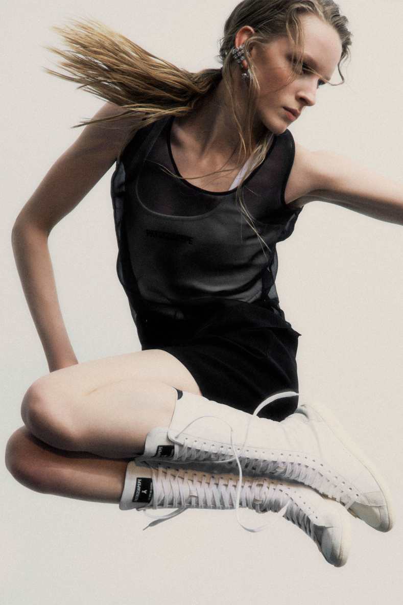 Boxeur SKIN &apos;93 sneakers, White, Patrizia Pepe