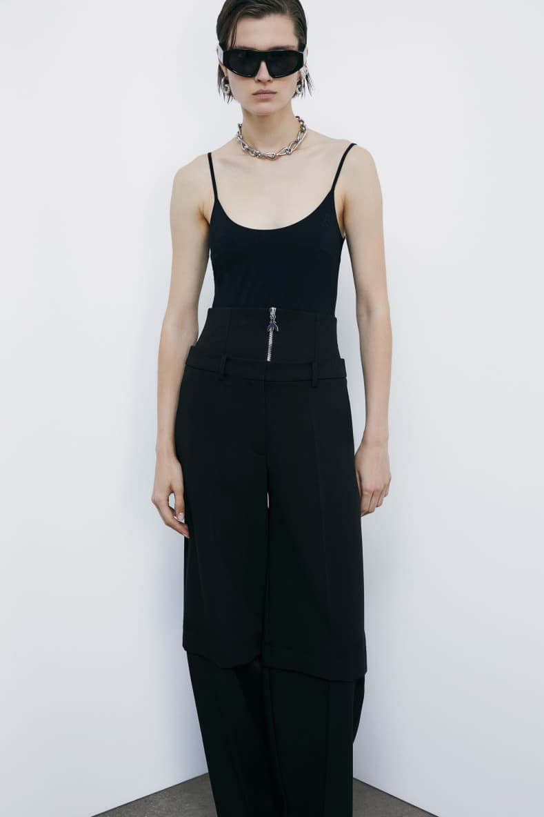 Stretch underwear bodysuit, Black, Patrizia Pepe