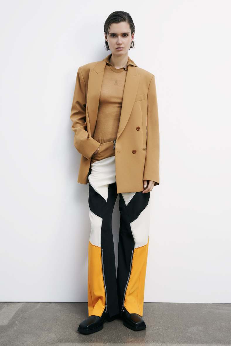 Color block Racing pants, Multicolor, Patrizia Pepe