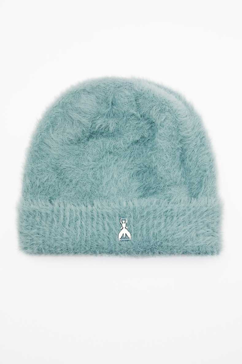 Soft beanie, Green, Patrizia Pepe