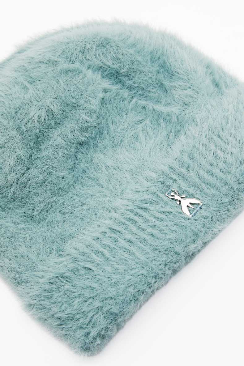 Soft beanie, Green, Patrizia Pepe