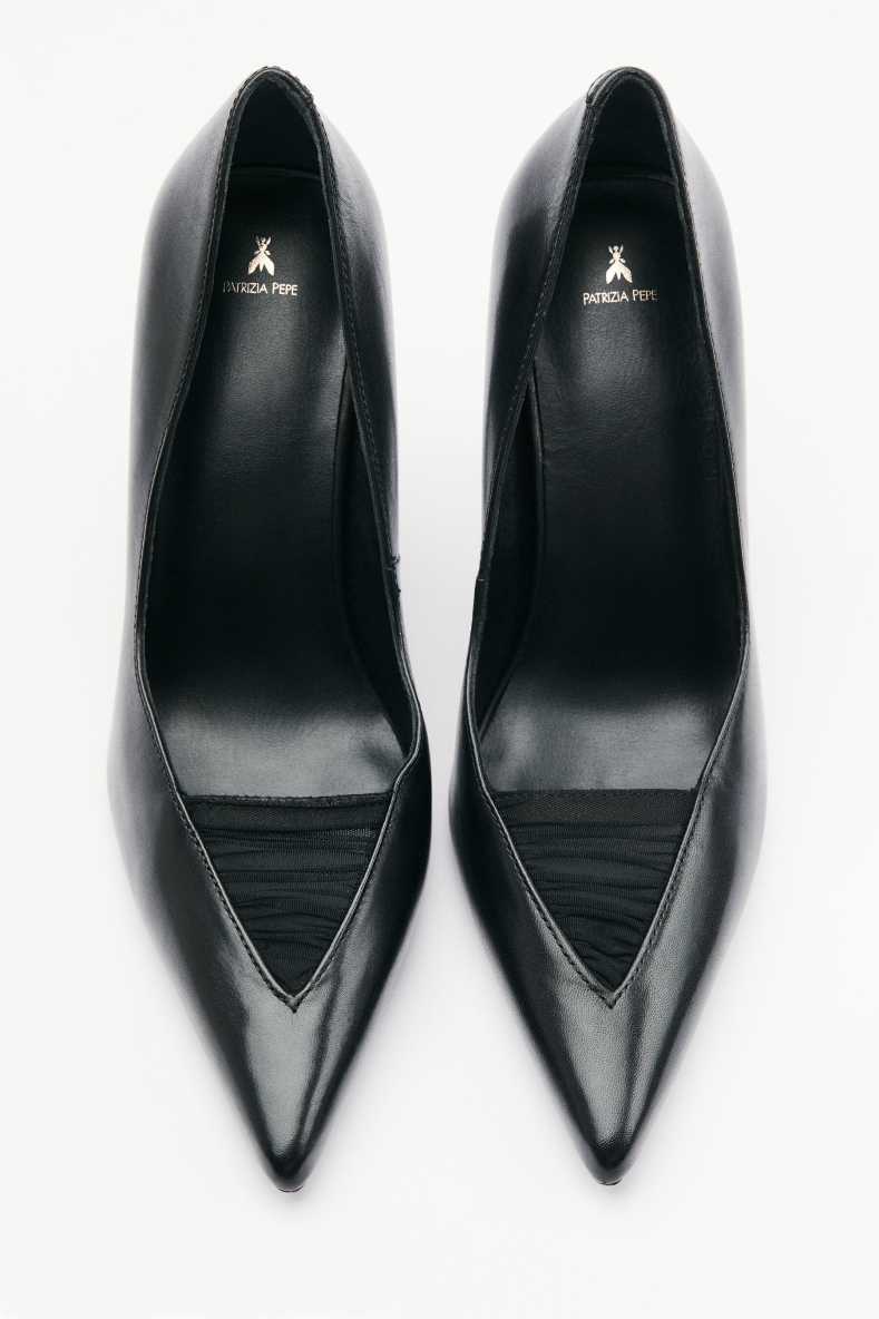 Minimal Shape Second Skin pumps, Black, Patrizia Pepe