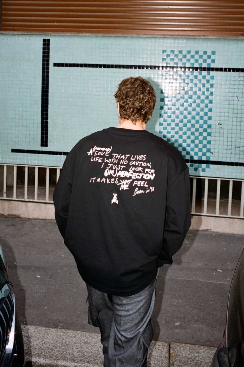 Cotton (IM)PERFECTION sweatshirt, Black, Patrizia Pepe