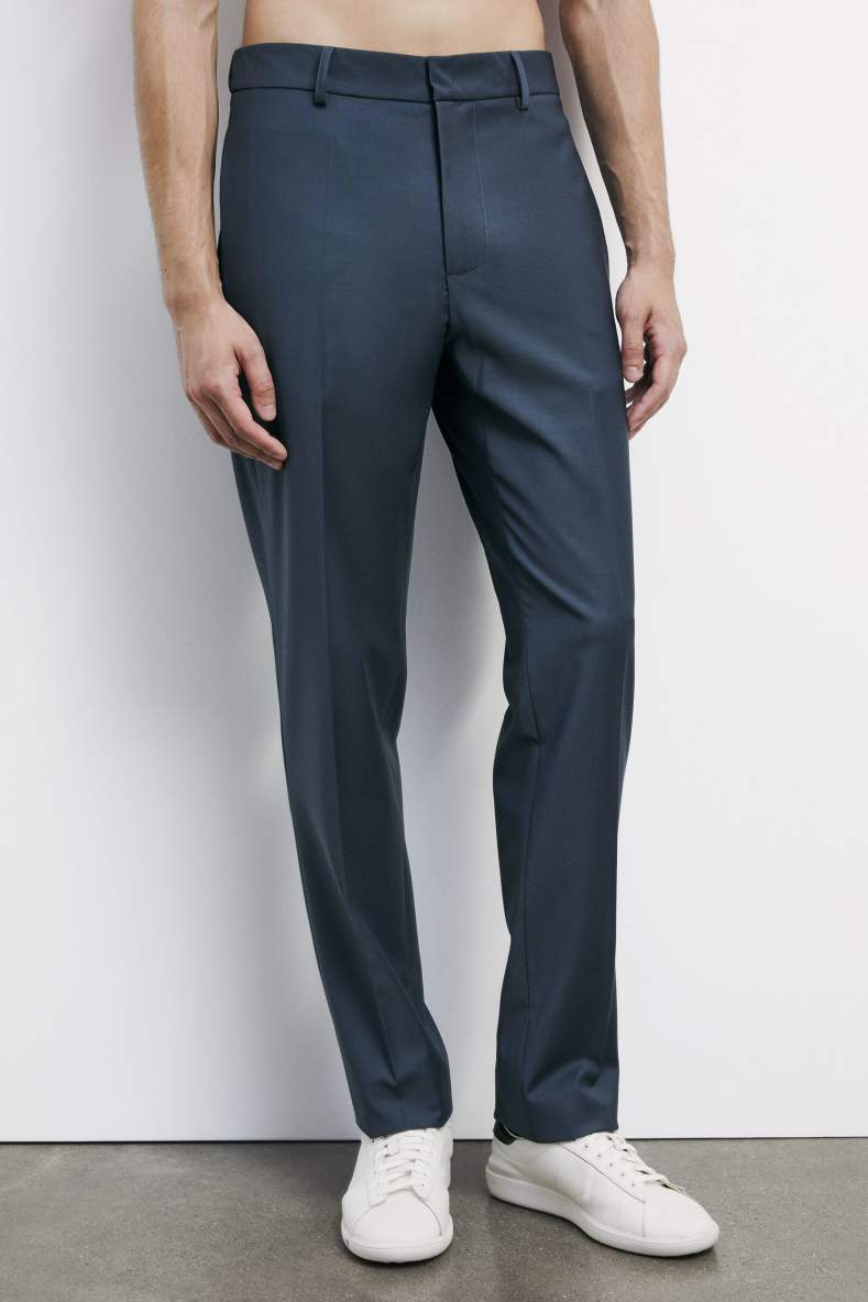 Cool wool cigarette fit pants, Grey, Patrizia Pepe