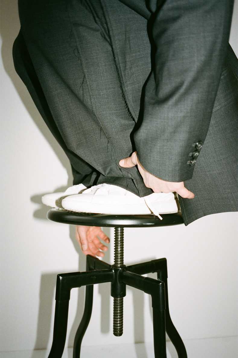 SKIN &apos;93 Sneakers in nappa leather, White, Patrizia Pepe