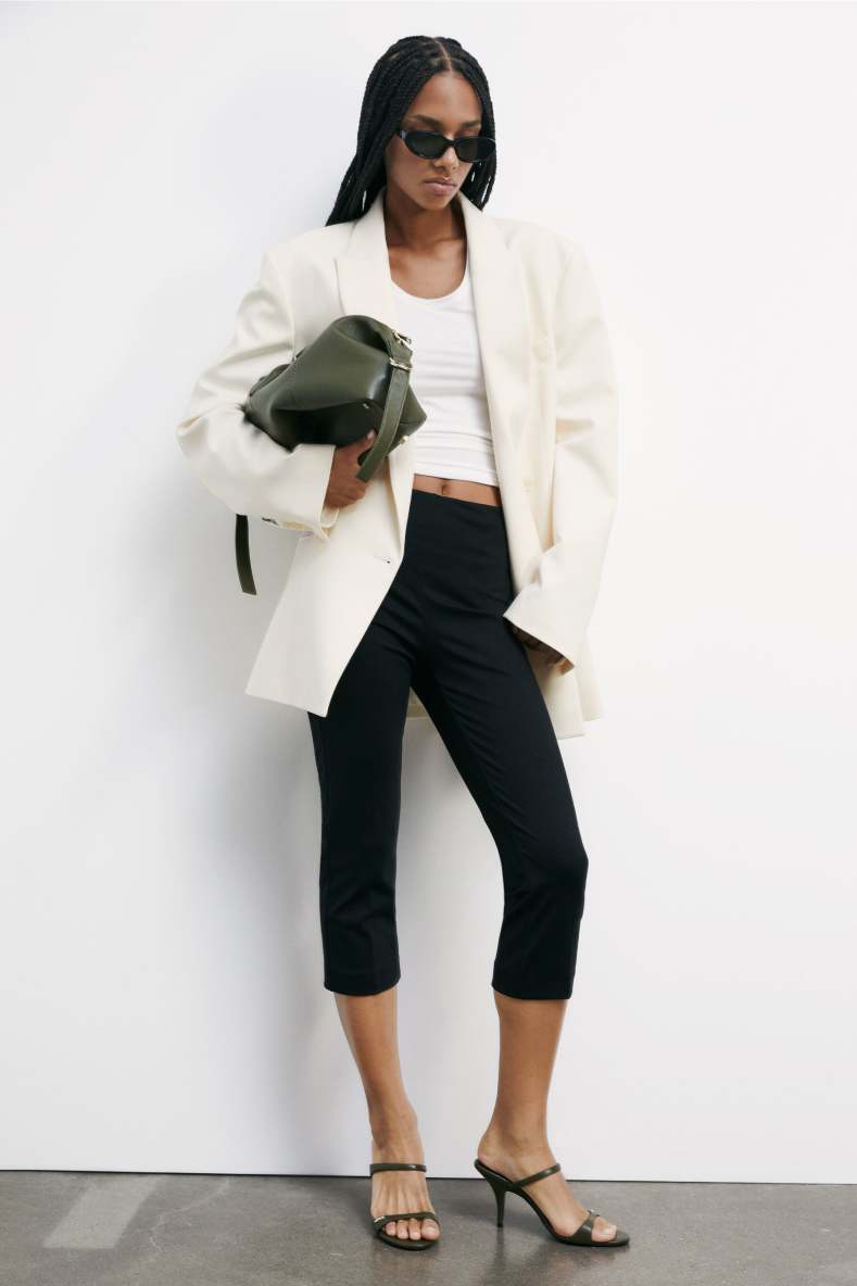 Borsa a bauletto New Business, Verde, Patrizia Pepe