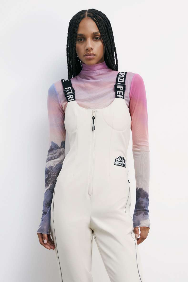 Chimeric Mountains ski suit, White, Patrizia Pepe