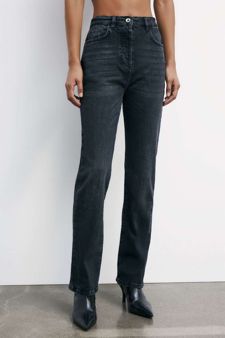Cigarette jeans, Black, Patrizia Pepe