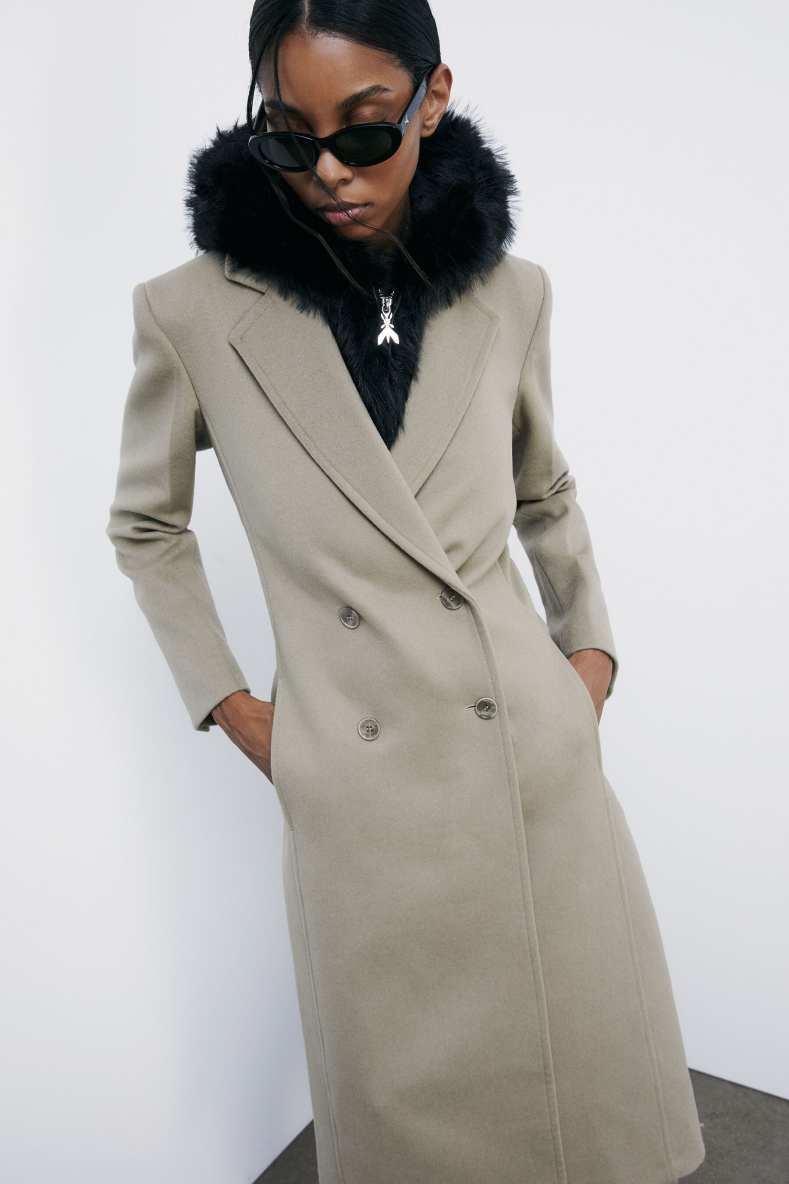 Soft hooded vest, Black, Patrizia Pepe