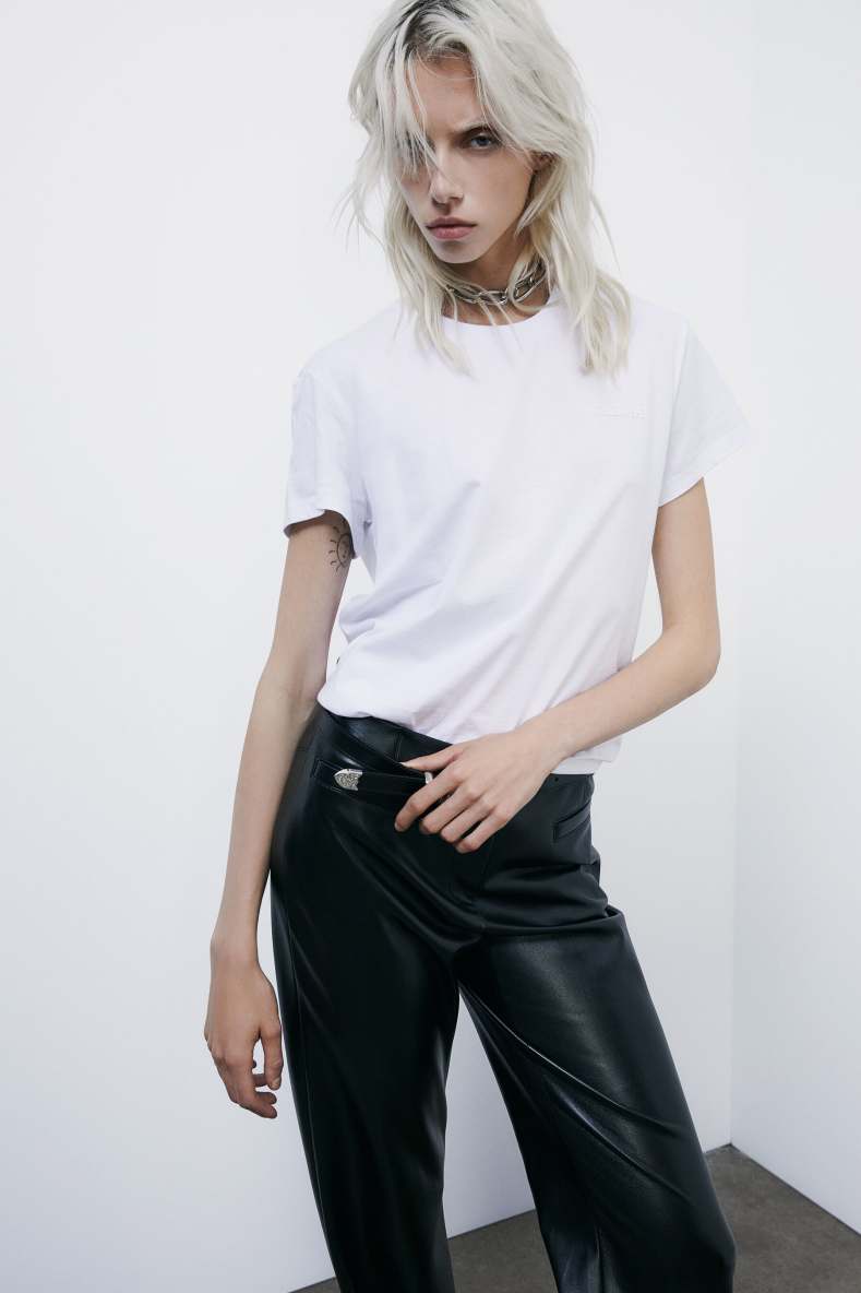 T-shirt with logo, White, Patrizia Pepe