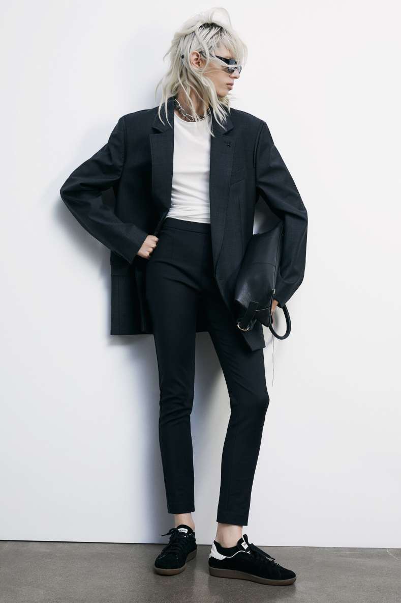 Slim pants, Black, Patrizia Pepe