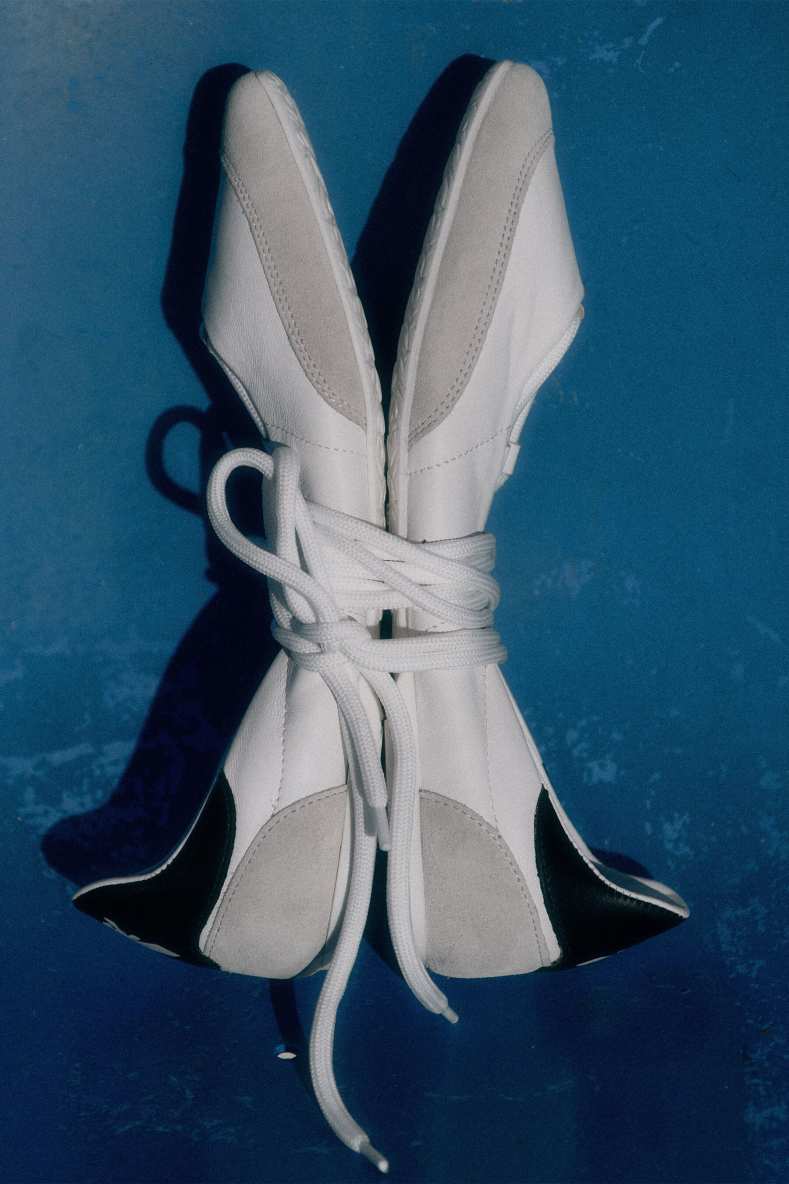 Dancing SKIN flats, White, Patrizia Pepe