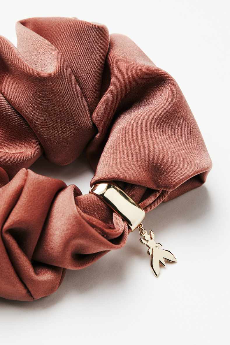 Hair scrunchies with Fly pendant, Pink, Patrizia Pepe