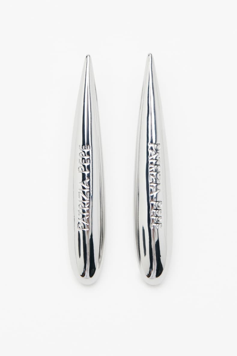 Drop Bijoux earrings, Silver, Patrizia Pepe
