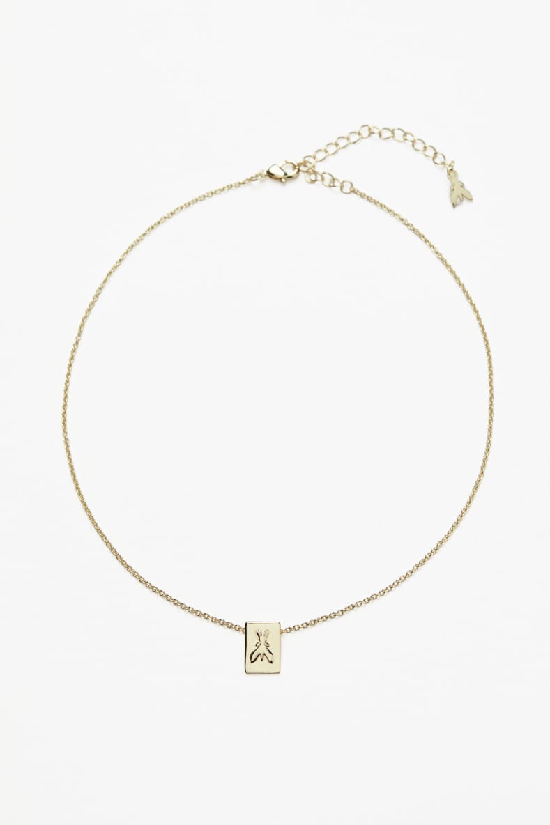 Mikro Fly Halskette, Gold, Patrizia Pepe