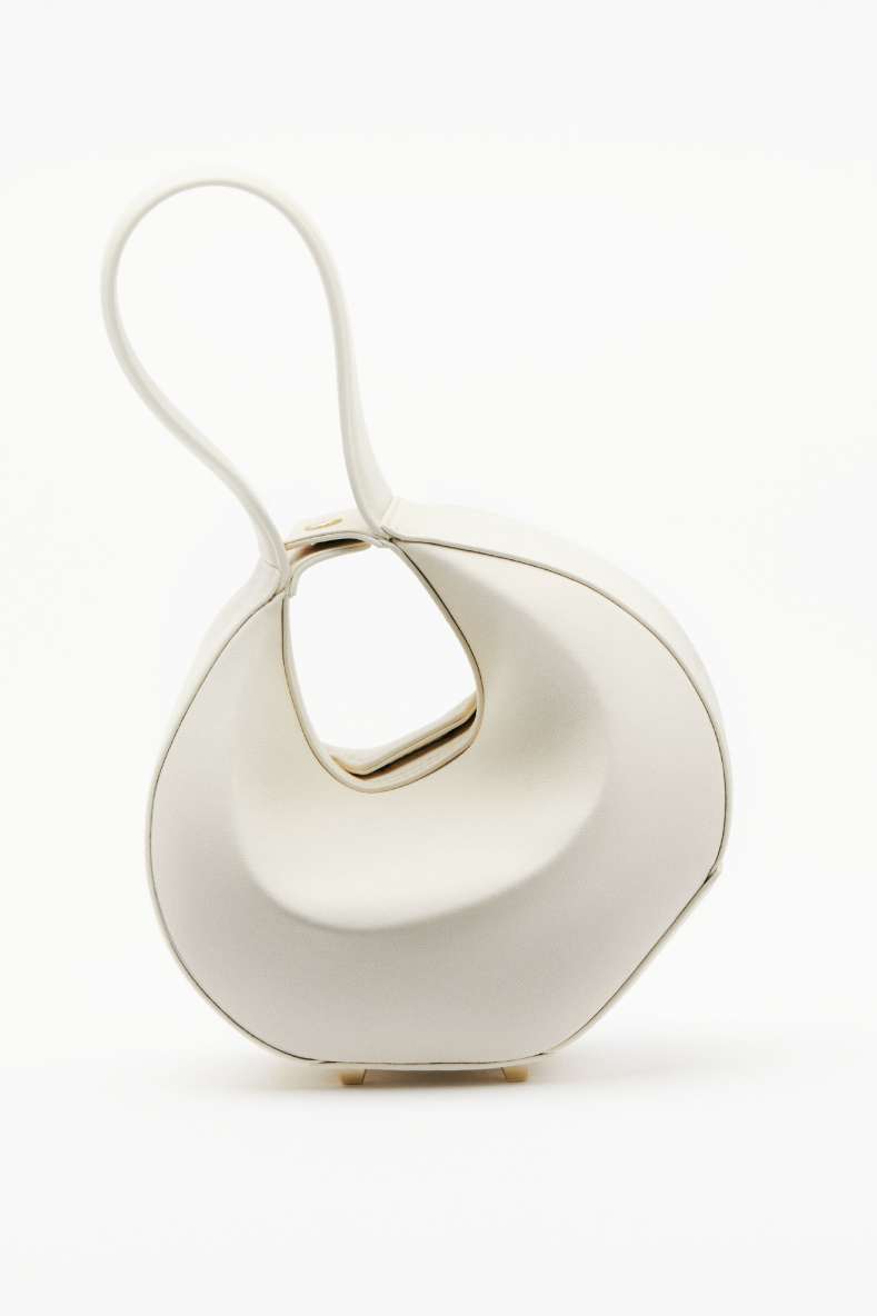 Small Hobo Bangle bag, White, Patrizia Pepe