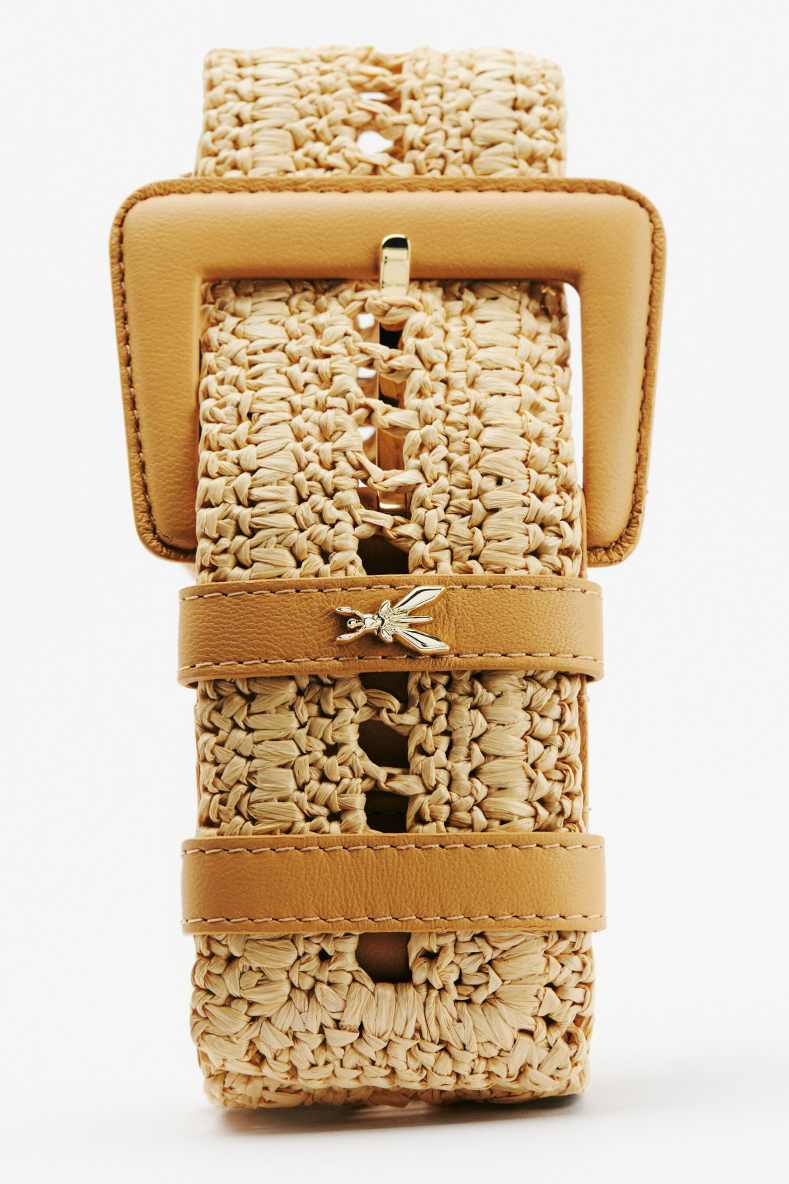 High waisted belt, Beige, Patrizia Pepe