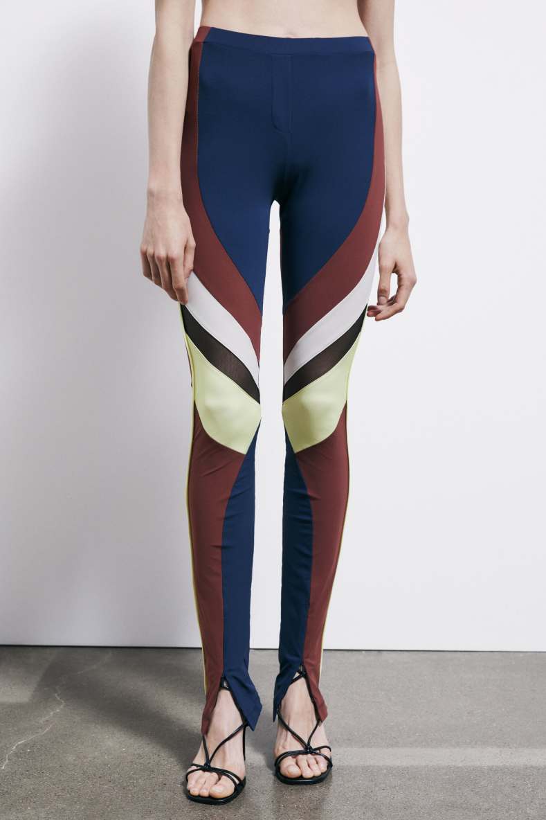 Color block leggings, Multicolor, Patrizia Pepe