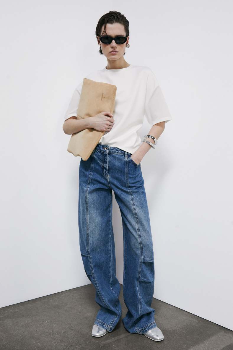 T-shirt with strap, White, Patrizia Pepe