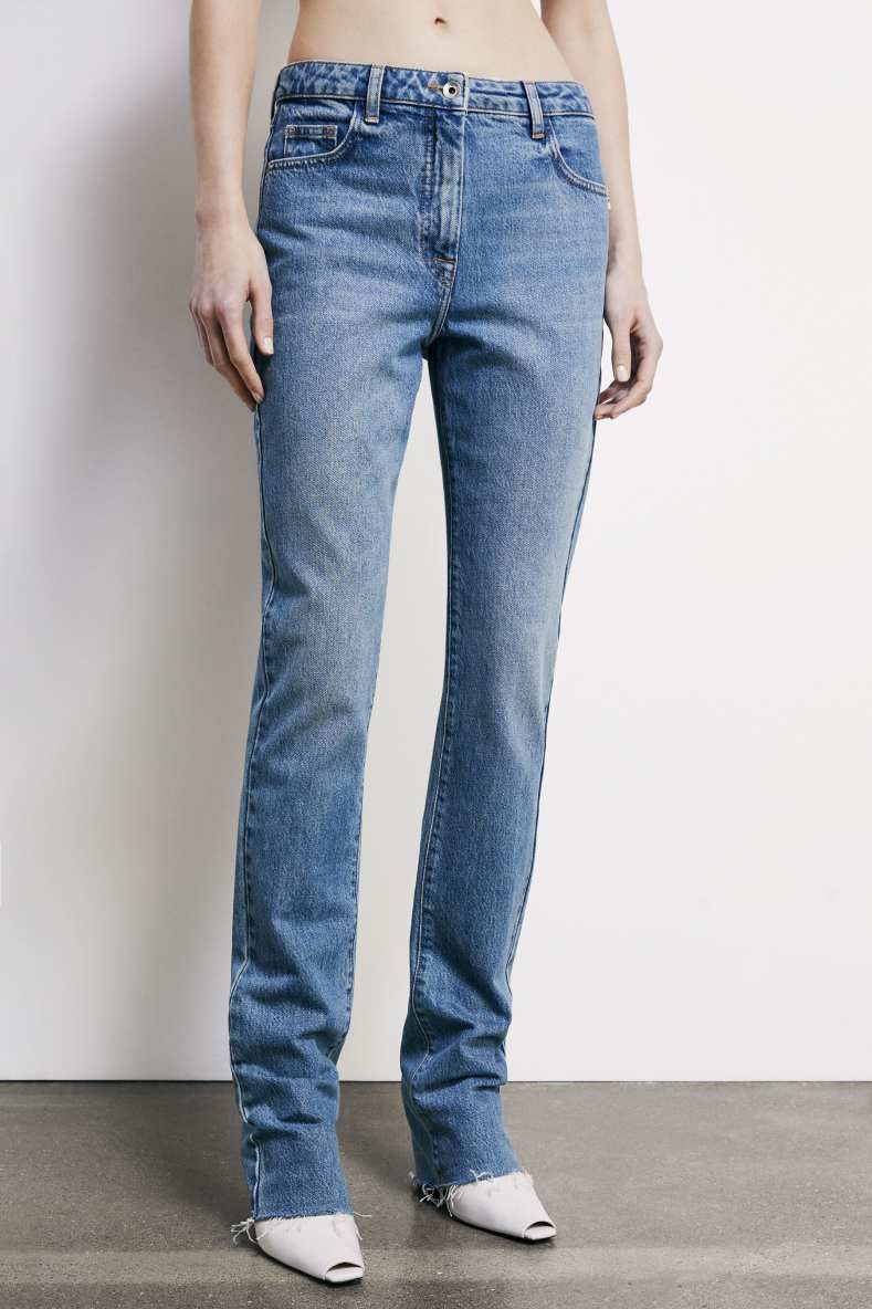 Low waist slim jeans, Blue, Patrizia Pepe