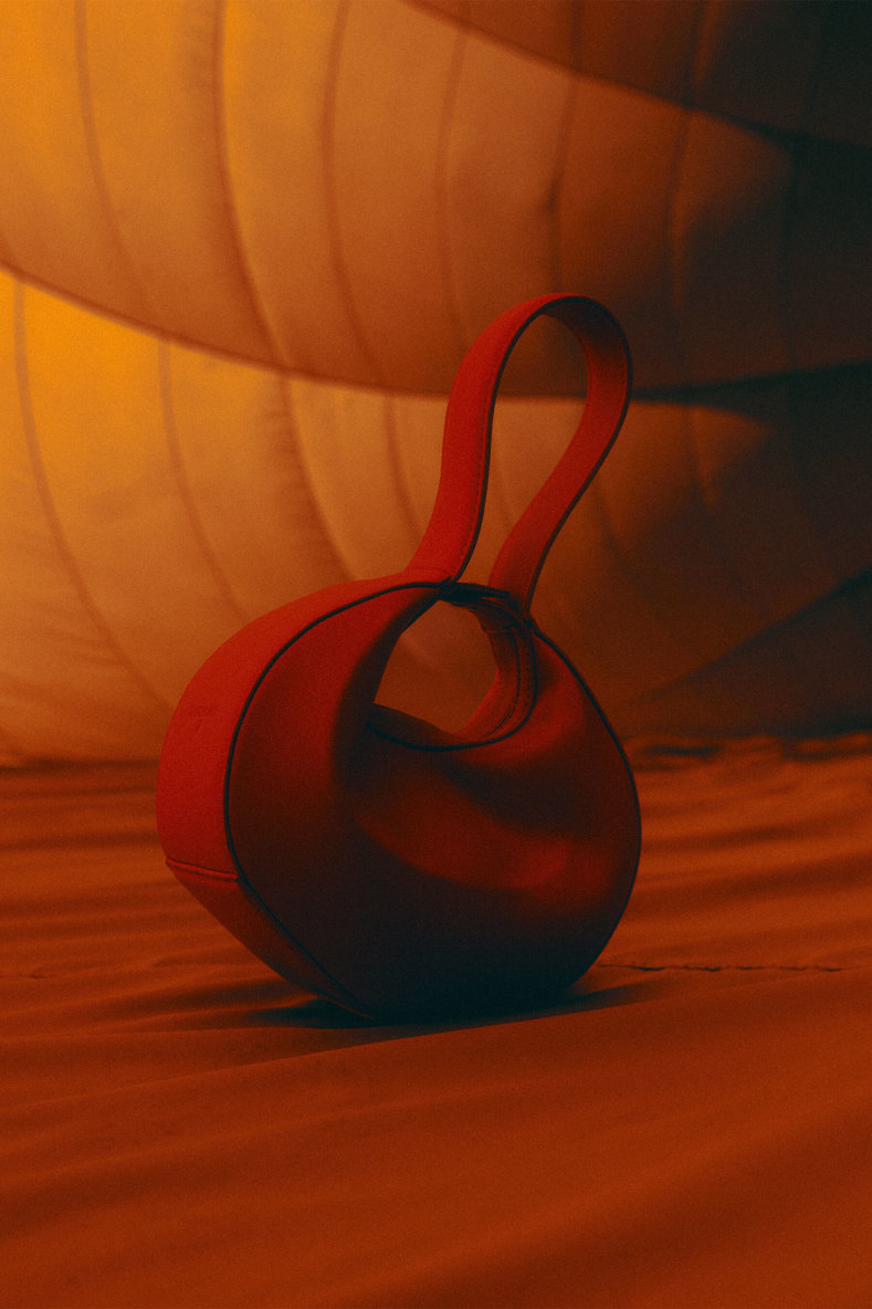 Сумка Bangle bag Hobo маленькая, Оранжевый, Patrizia Pepe