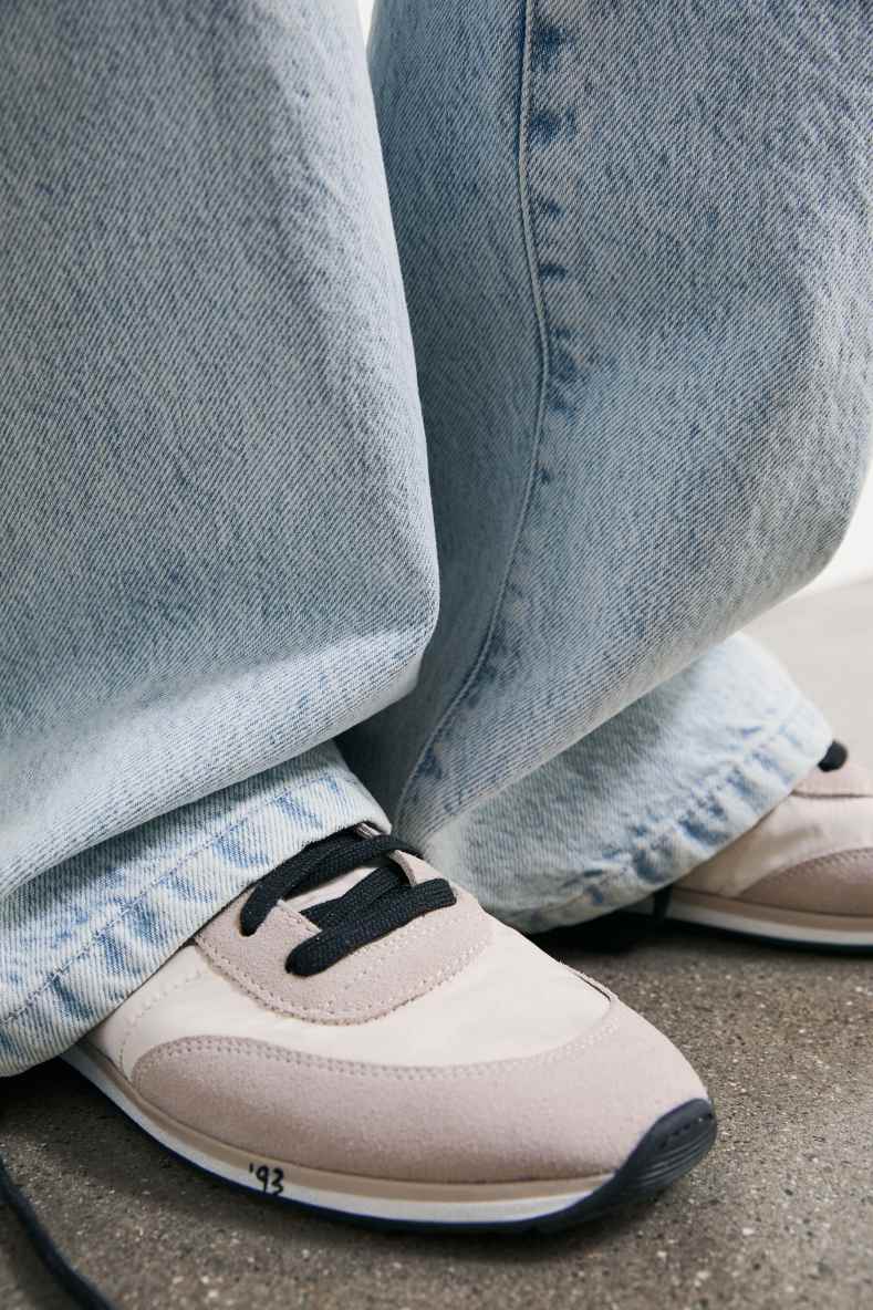 Running SKIN Sneakers '93 en nylon, Rose, Patrizia Pepe