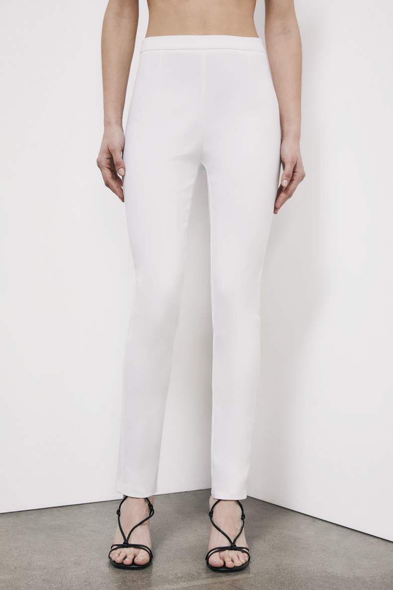 Slim pants, White, Patrizia Pepe