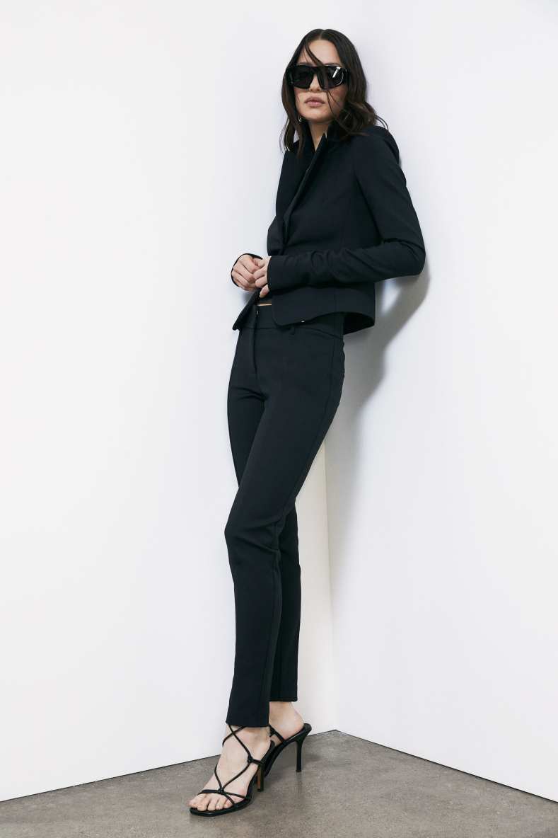 Slim pants, Black, Patrizia Pepe