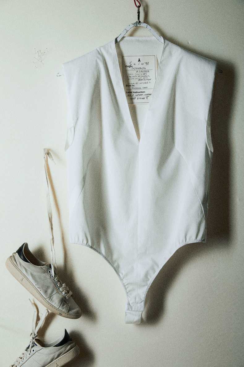 The Popeline Body, White, Patrizia Pepe