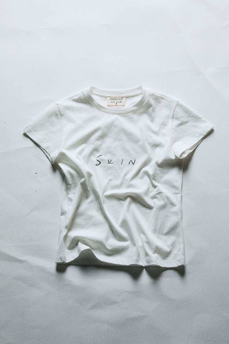 The SKIN T-Shirt, White, Patrizia Pepe