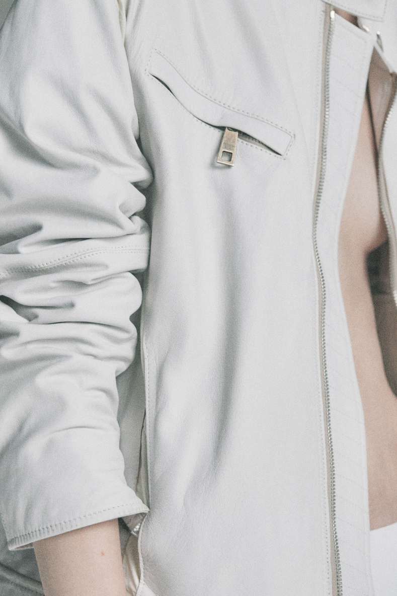 The Racing SKIN Biker, White, Patrizia Pepe