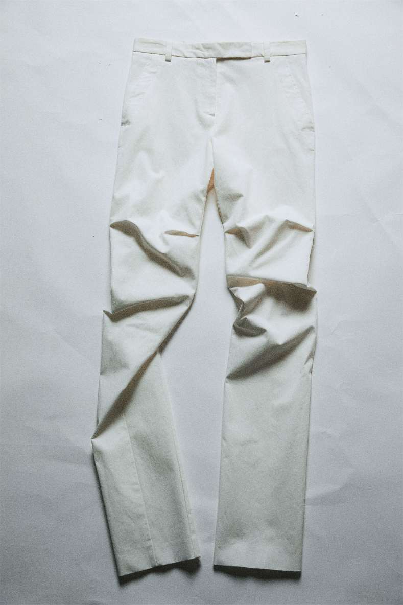 The Tailored SKIN Pants, Wei&szlig;, Patrizia Pepe