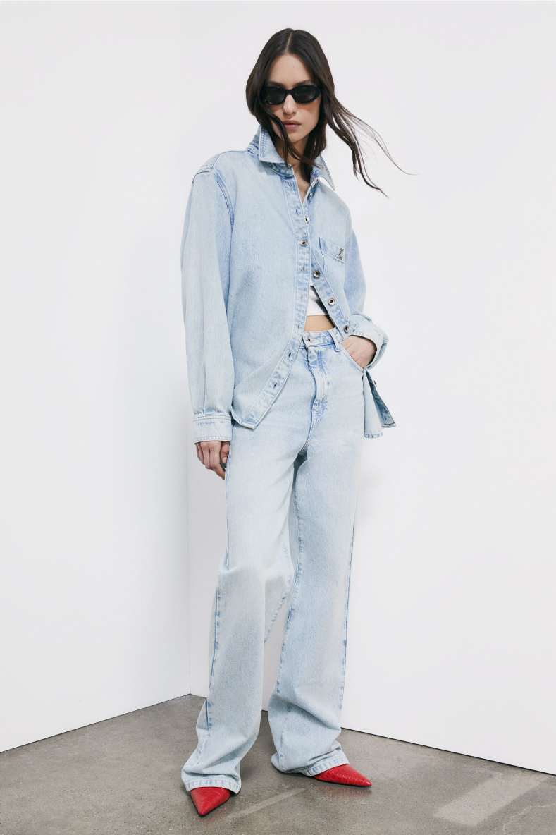 New Minimal Shape Leather Pumps with Croco Print, Red, Patrizia Pepe