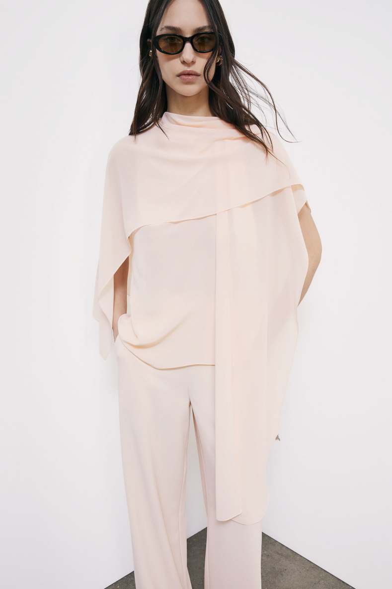 Elegant scarf stole, Pink, Patrizia Pepe