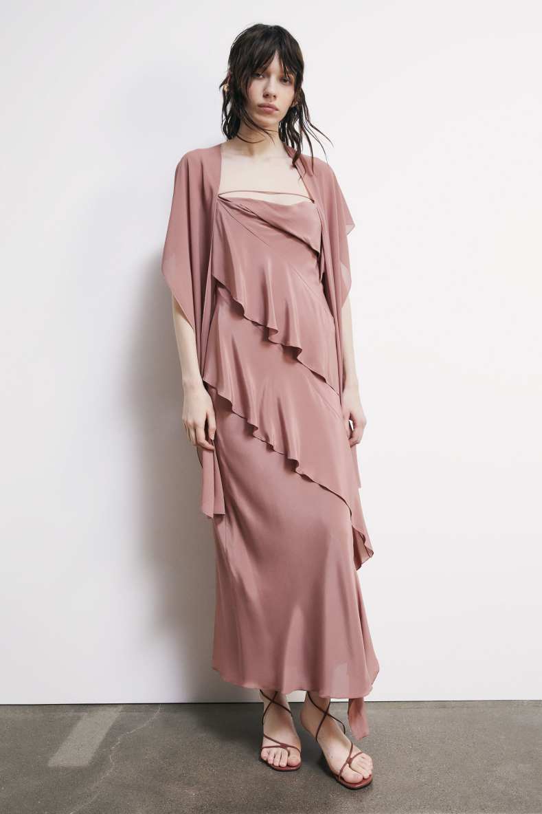 Elegant scarf stole, Pink, Patrizia Pepe