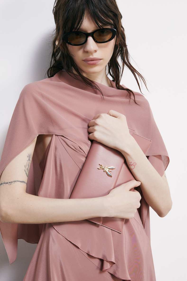 Elegant scarf stole, Pink, Patrizia Pepe