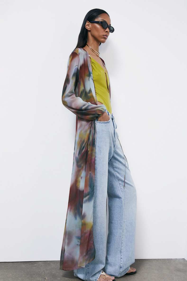 Long shirt Beach Capsule, Abstract Fantasy, Patrizia Pepe