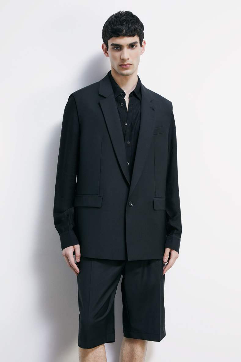 Gilet in frescolana, Nero, Patrizia Pepe