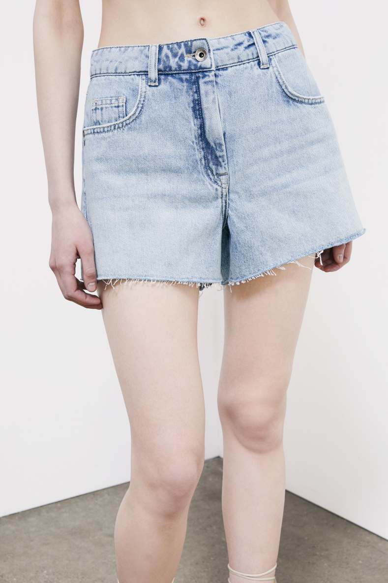 Short en jean, Bleu Ciel, Patrizia Pepe